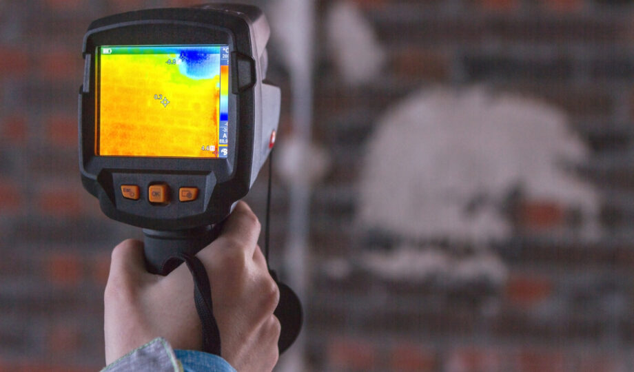 Thermal Image of Heat Leak through Windows Thermal Image of Heat Leak through Windows
